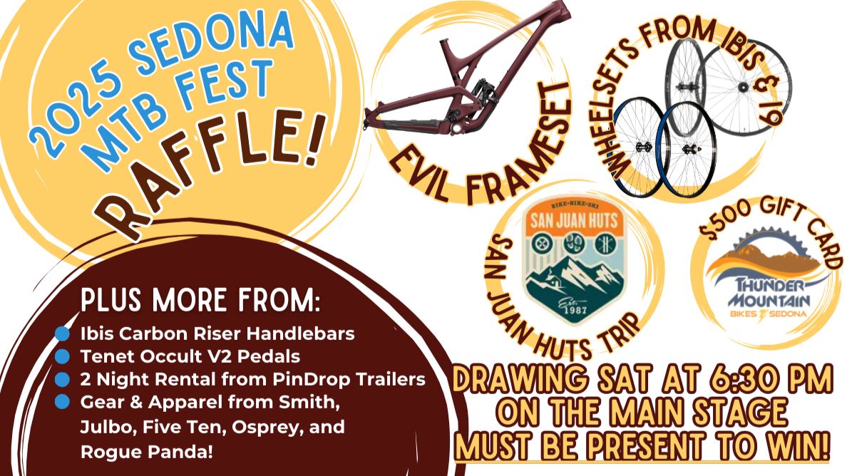 Sedona Mountain Bike Festival Raffle
