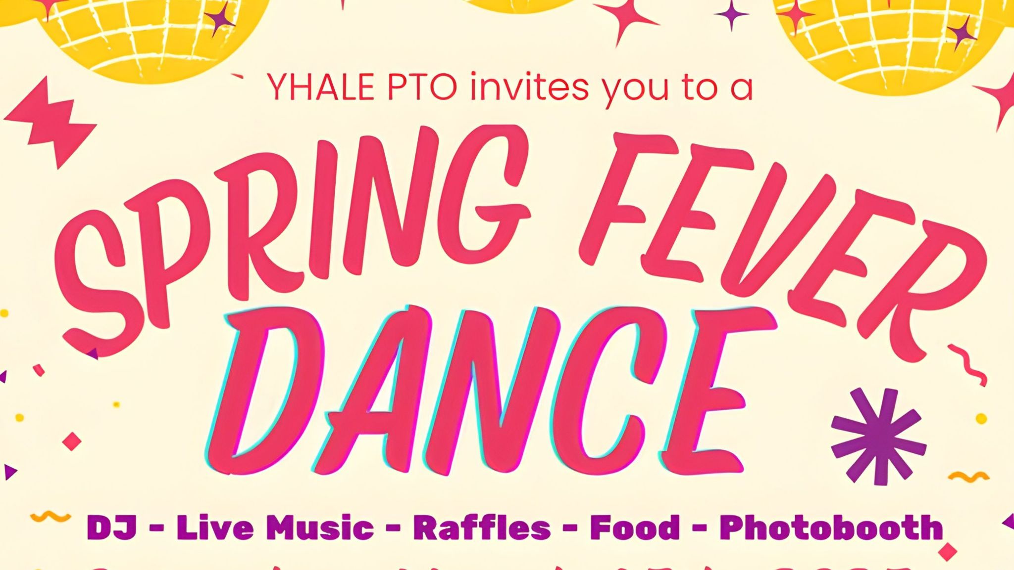 Dance Raffle Yhale PTO Spring Dance Raffle