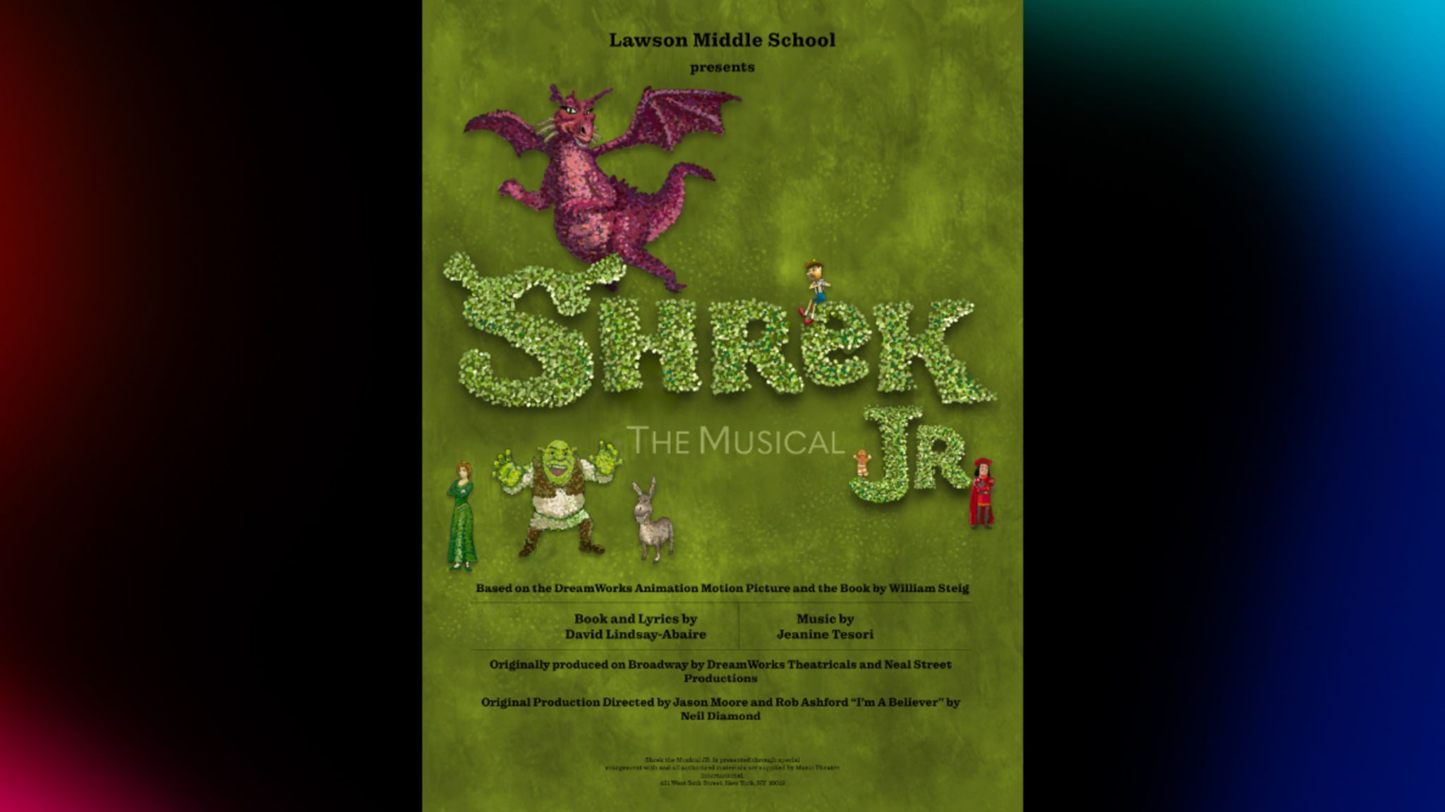 Shrek Jr. Program Shrek Jr