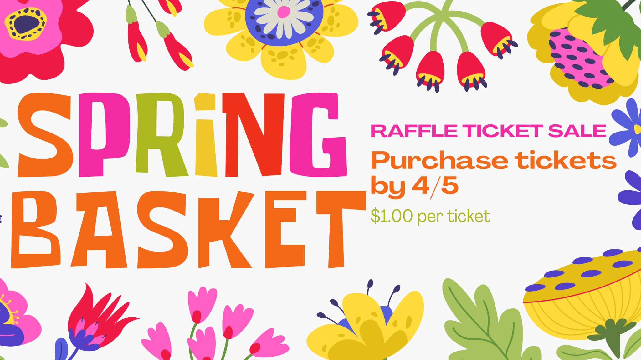 Spring Carnival Raffle Basket 2025