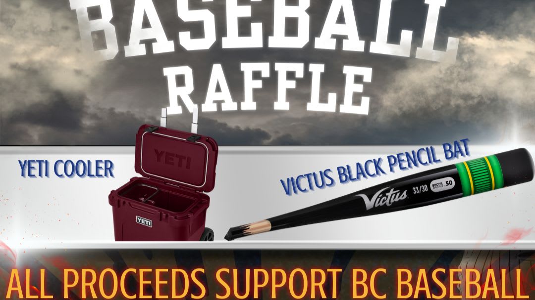 Bridge Creek Baseball YETI COOLER /VICTUS PENCIL BAT Raffle