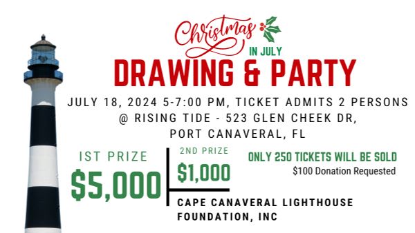 2026 Christmas in July Raffle Ticket