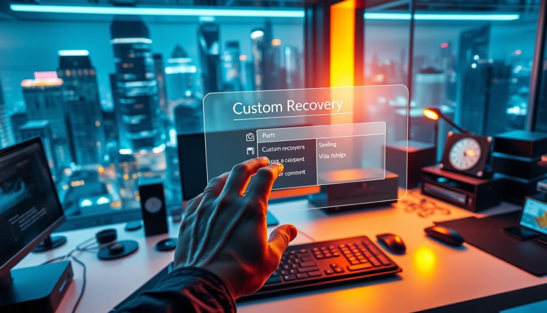 custom recovery options