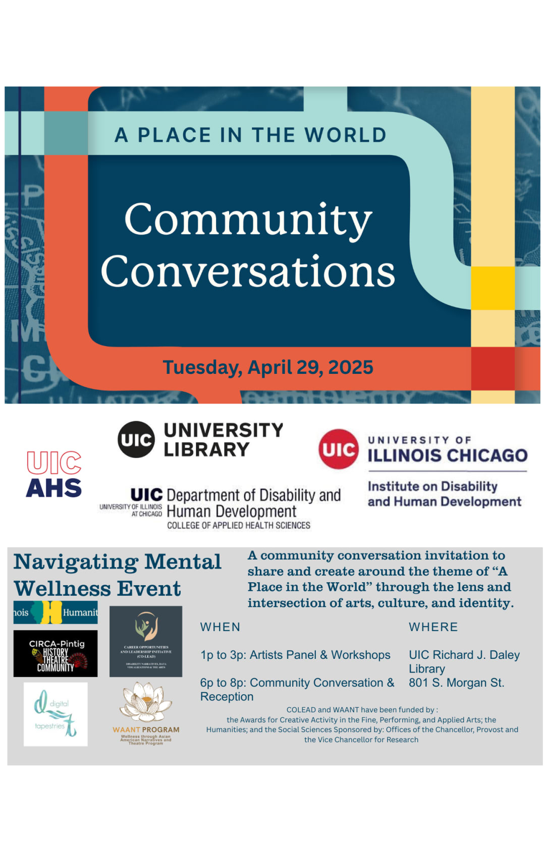 Community Conversation at UIC