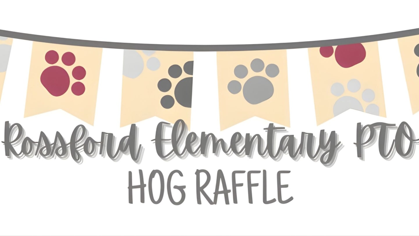 Hog Raffle Sign Rossford Elementary PTO Hog Raffle