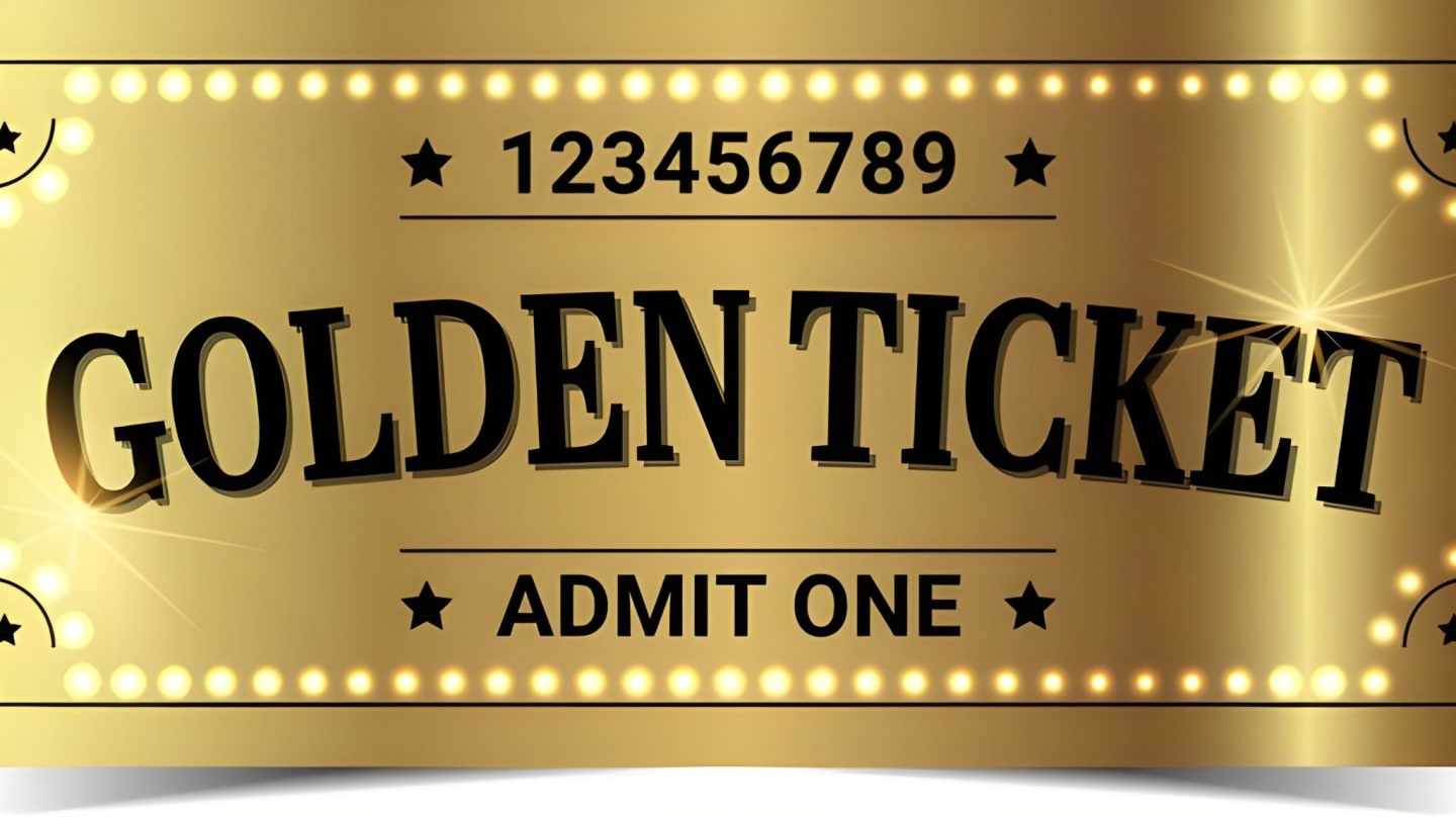 Golden Raffle Gala Golden Ticket Raffle