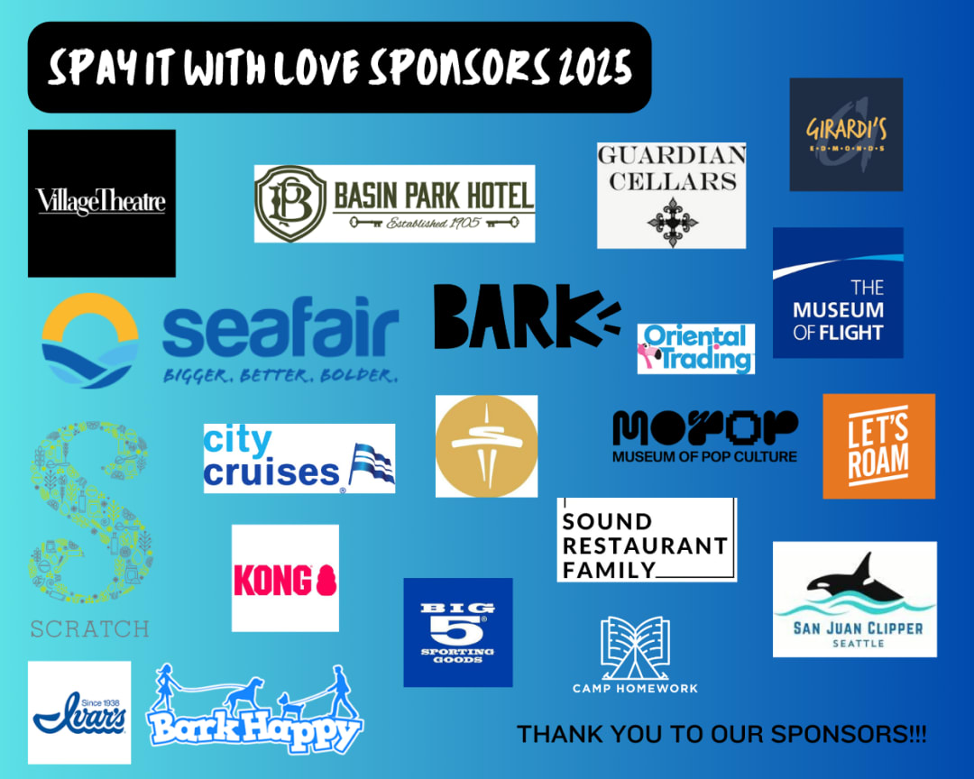 SPAY IT WITH LOVE 2025 ONLINE AUCTION!