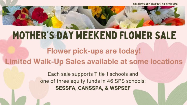 2025 Mother's Day Weekend Flower Sale: PRESALES CLOSED Southeast