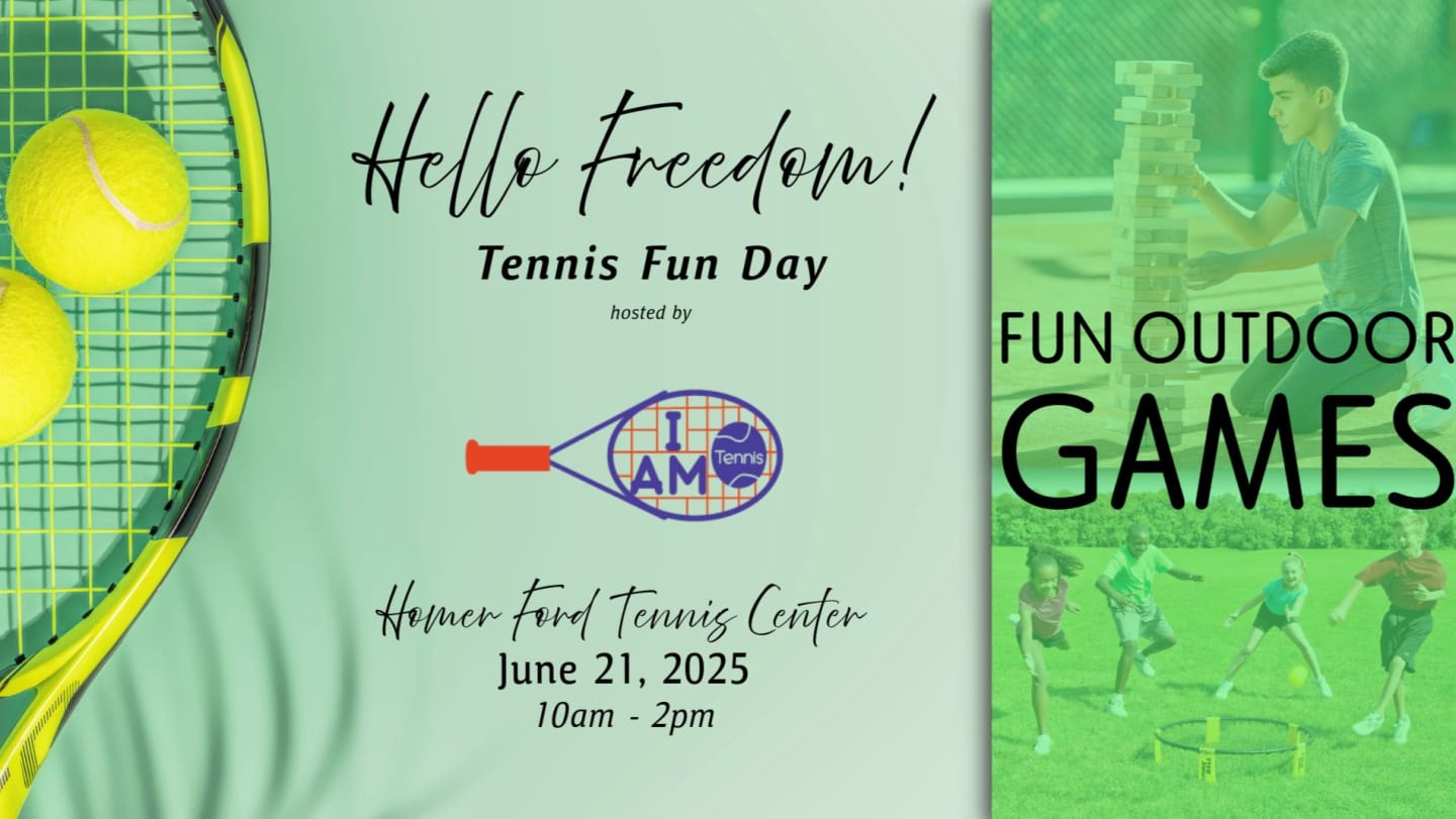 Welcome Freedom! Tennis Fun Day