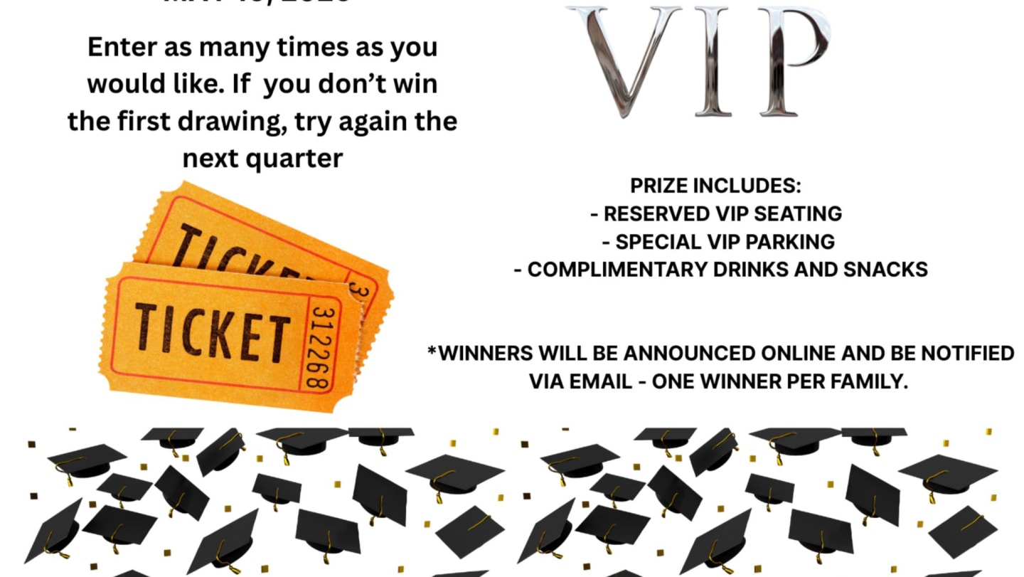 2026 Graduation VIP Spot Raffle