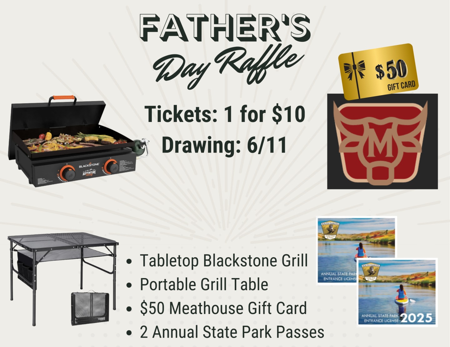 Farthers Day Raffle Image Father's Day Raffle 2025
