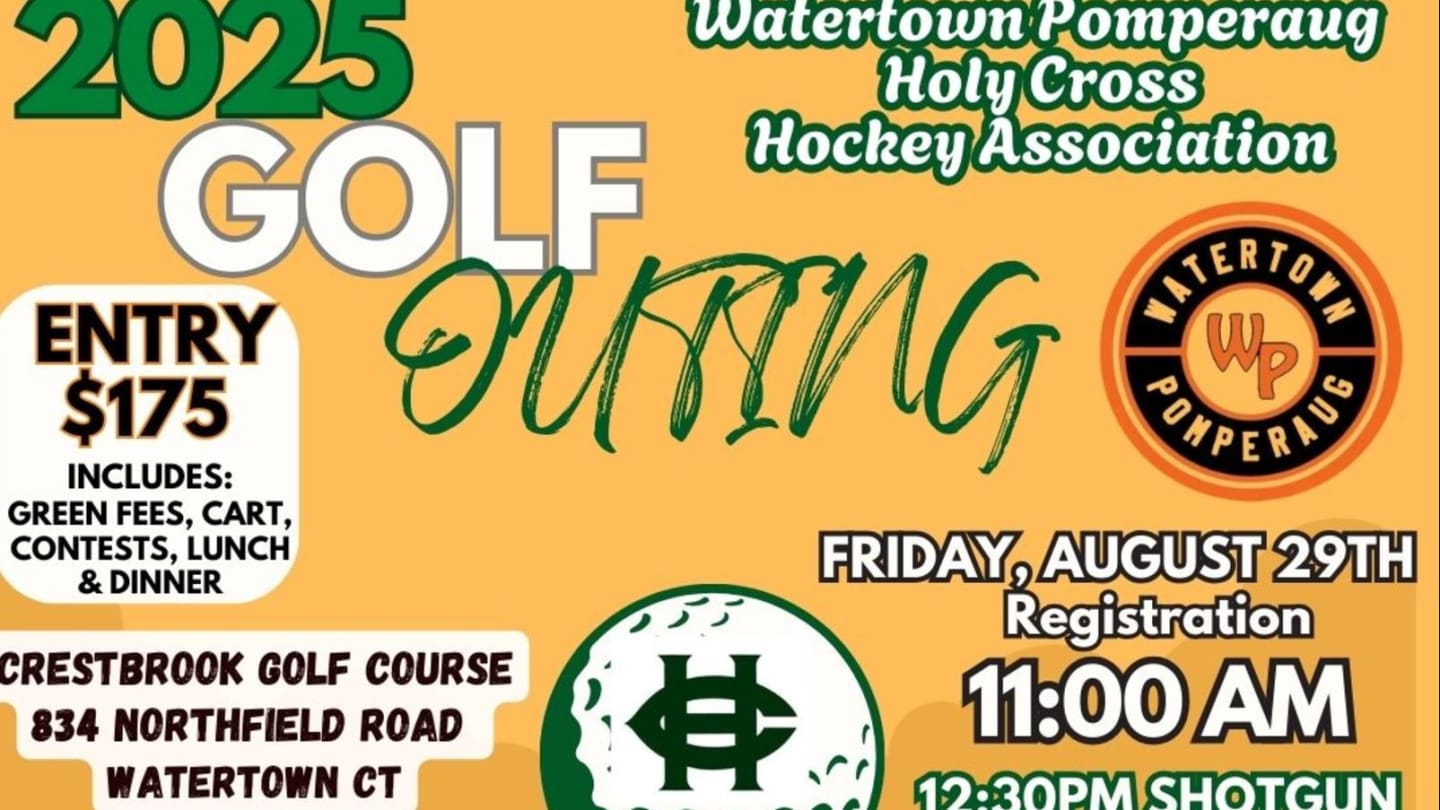 WPHC HOCKEY TEAM GOLF OUTING 2025 CRESTBROOK GOLF COURSE WATERTOWN