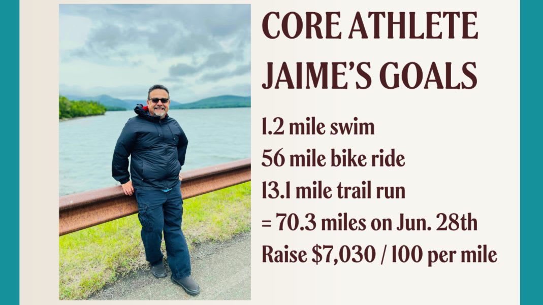 Jaime #39 s 70 3 miles Triathlon Fundraiser
