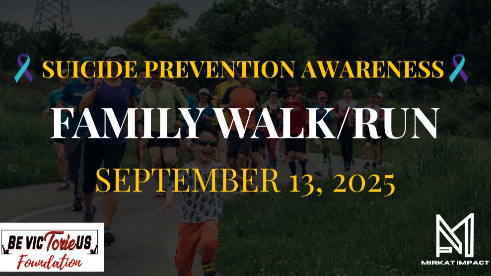 Suicide Prevention Awareness Family Walk/Run