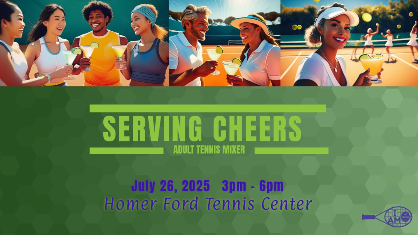 Serving Cheers! Adult Tennis Mixer