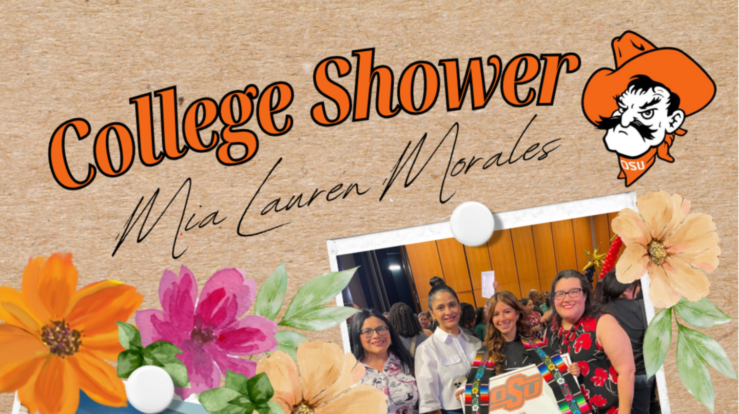 College Shower Donation for Mia