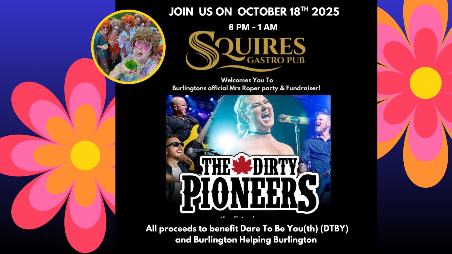 Burlington's Official Mrs. Roper Party 2025