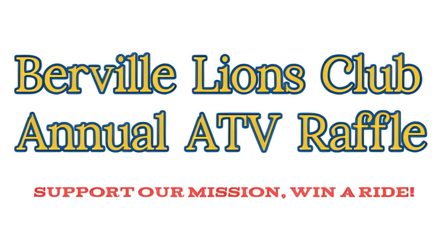 Berville Lions Charities Annual ATV Raffle 2026