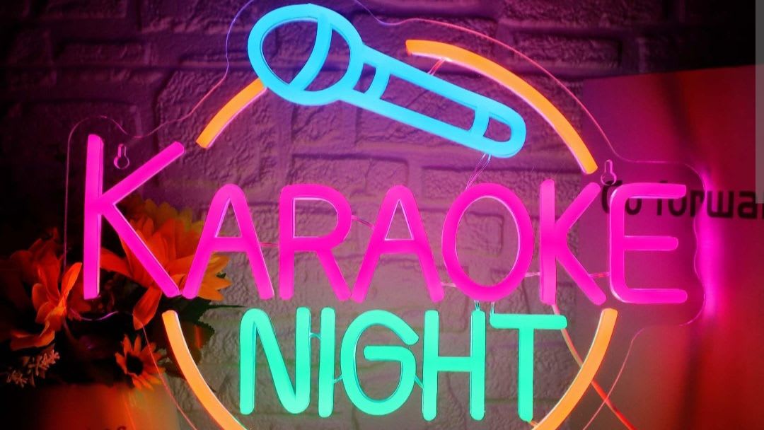Karaoke fundraiser
