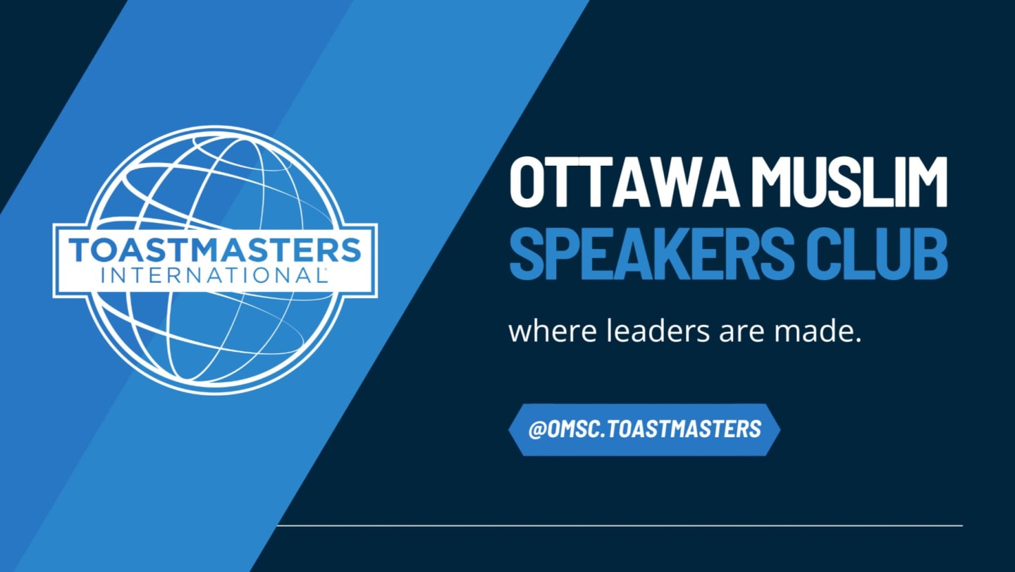 Ottawa Muslim Speakers Club (Toastmasters) Membership