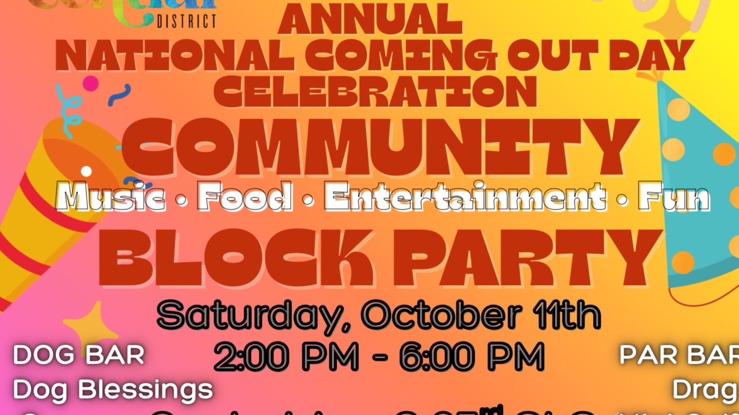 National Coming OUT Day Celebration