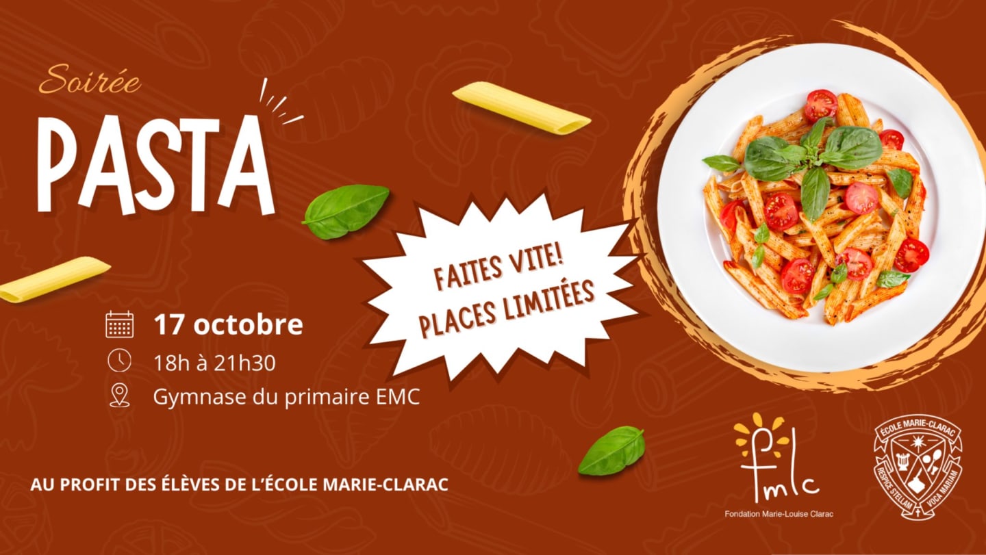 Soirée Pasta - FMLC