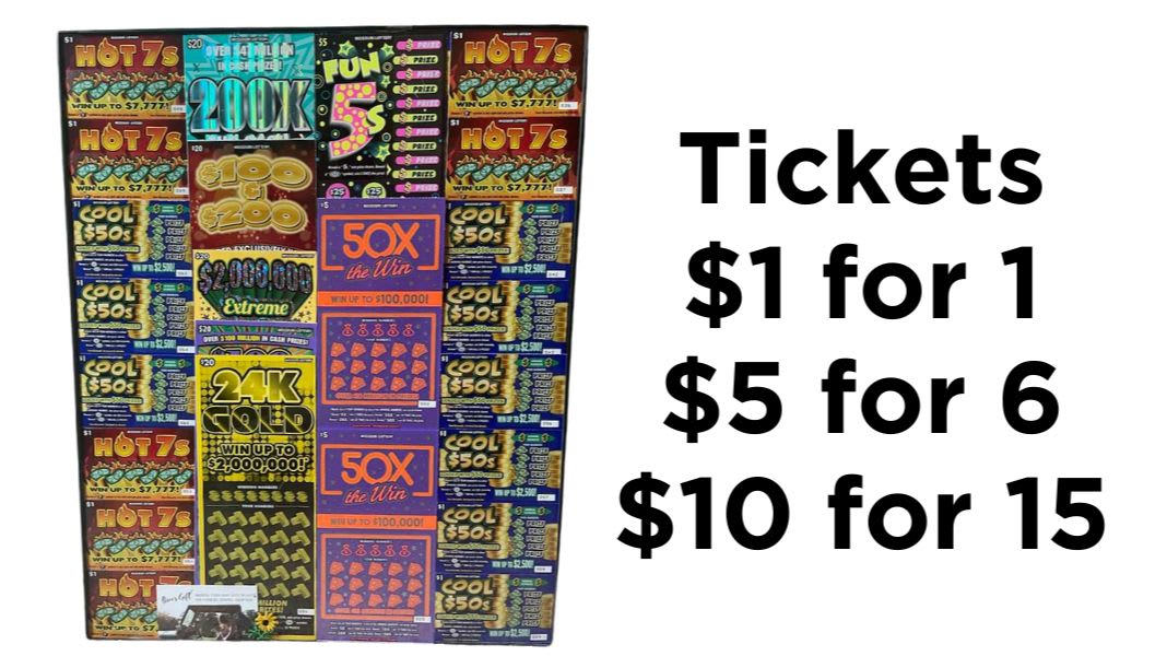 2025 Scratch Off Ticket Raffle