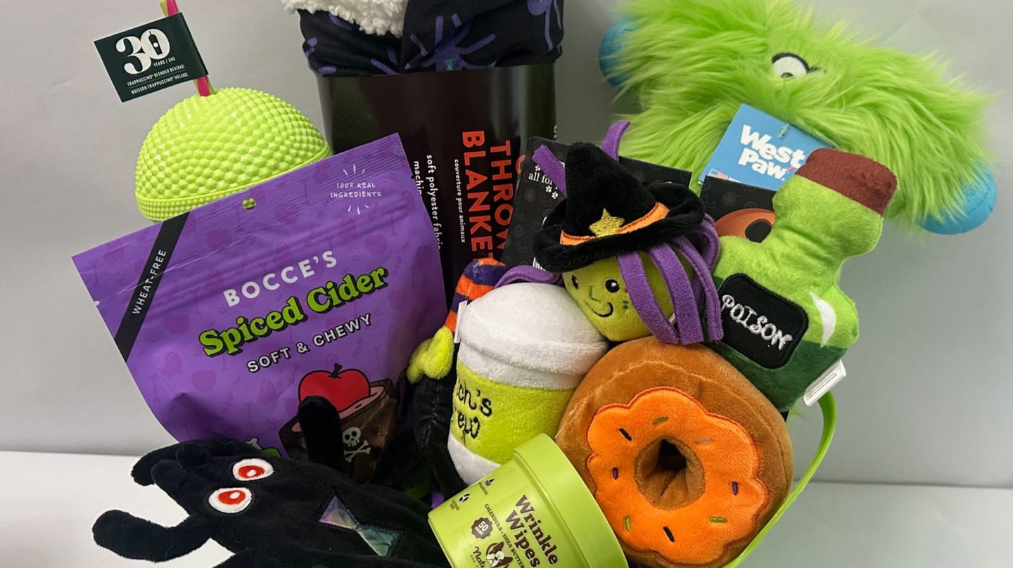 Pugs and Hugs Rescue 3 Halloween Baskets Raffle