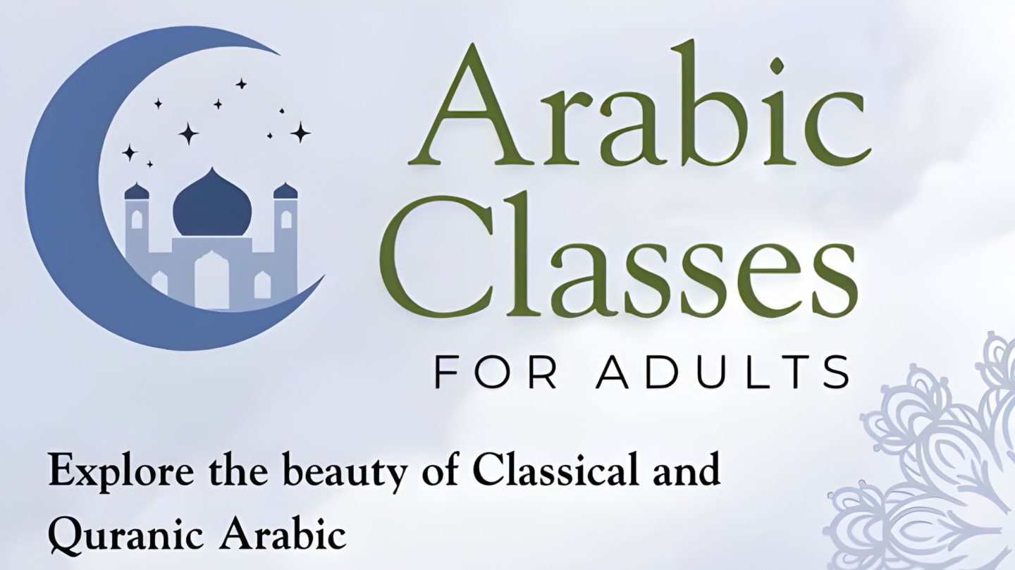 Arabic classes for adults