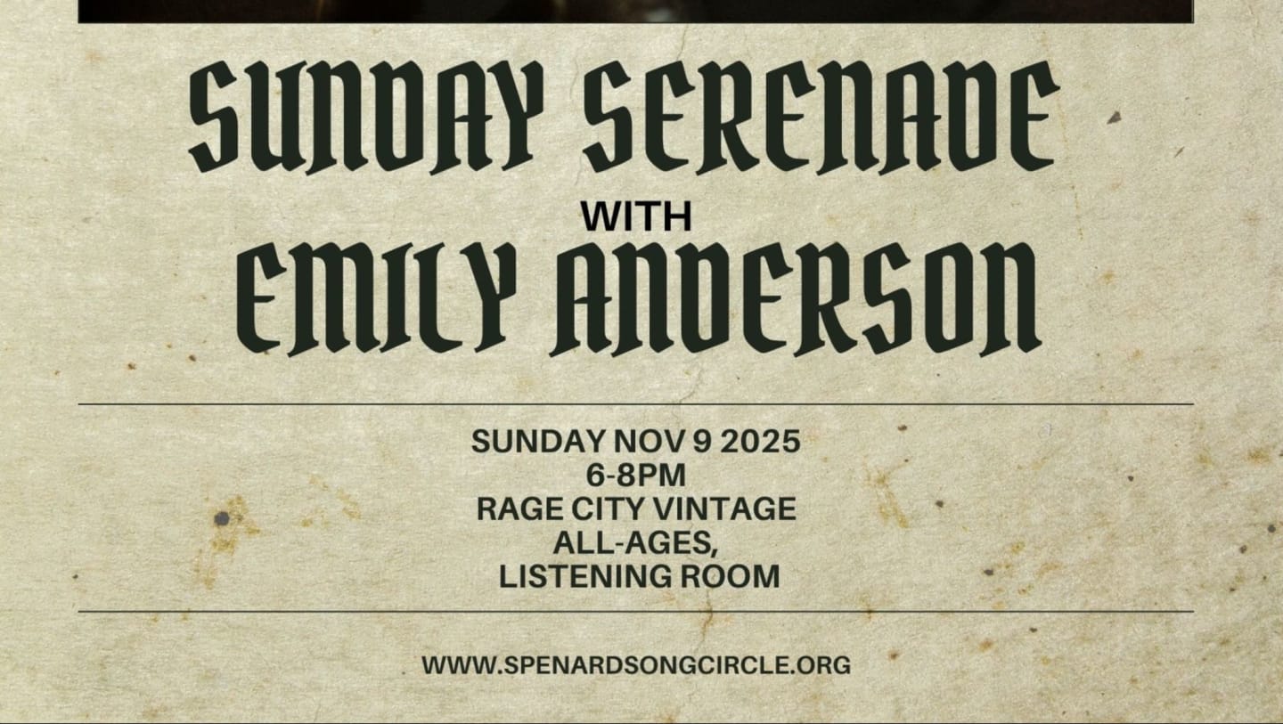 Sunday Serenade with Emily Anderson