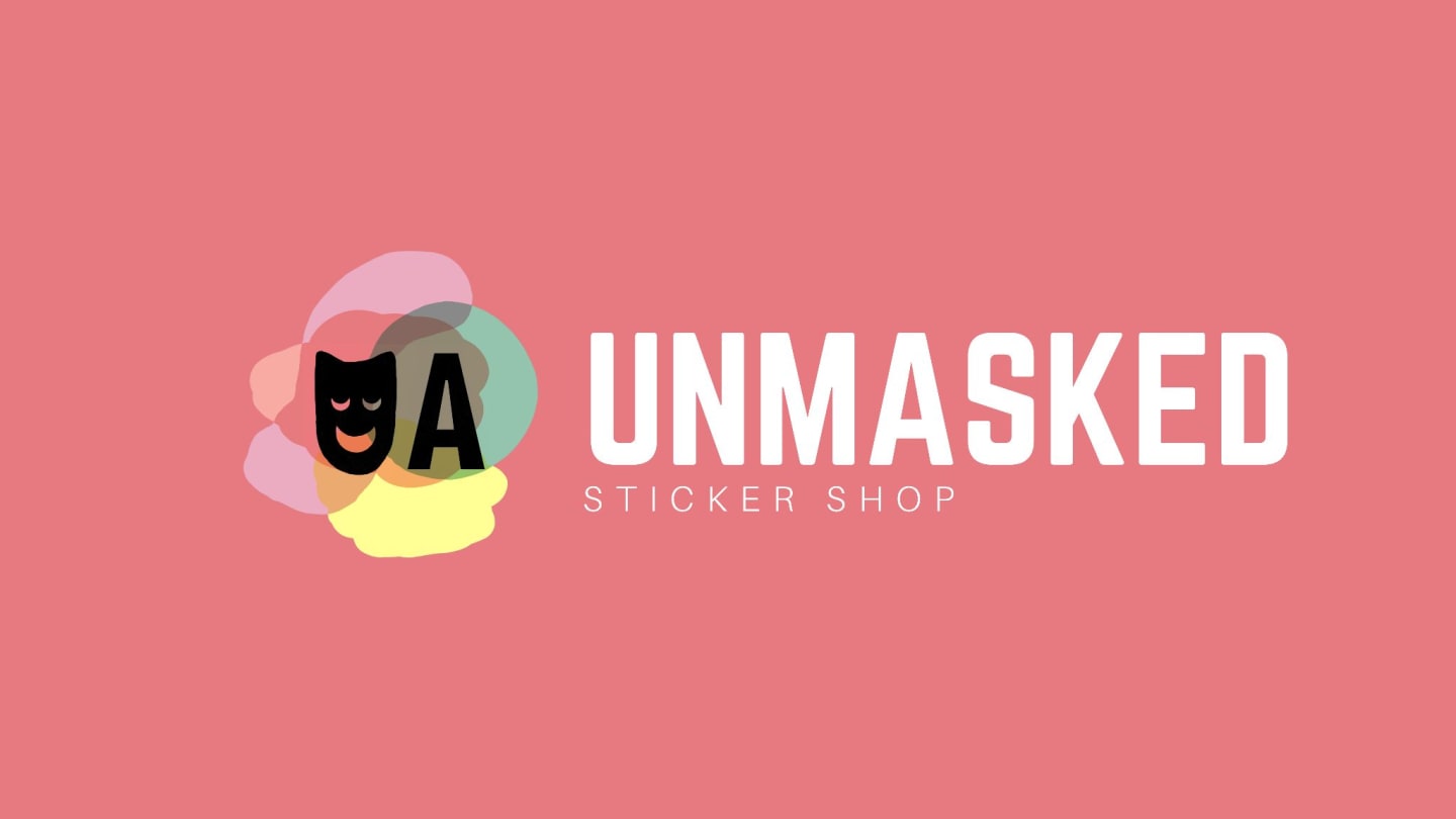 Unmanigel Sticker Unmasked Sticker Shop