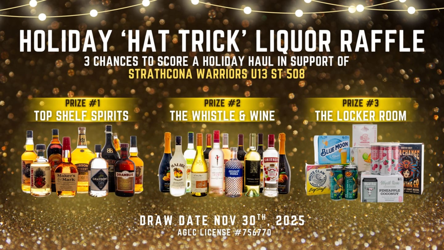 Holiday 'Hat Trick' Liquor Raffle