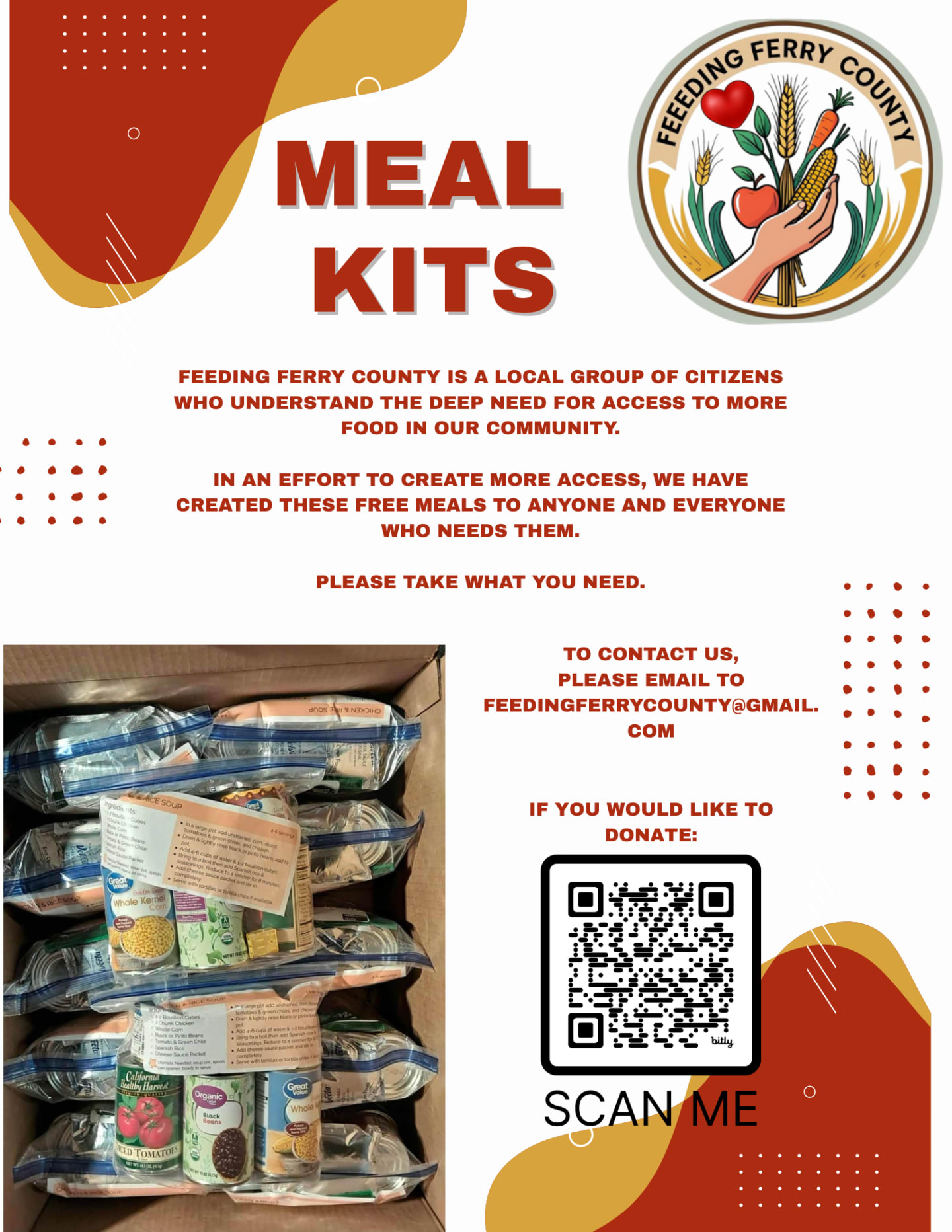 Food Insecurity Flyers Donate to Reduce Food Insecurity