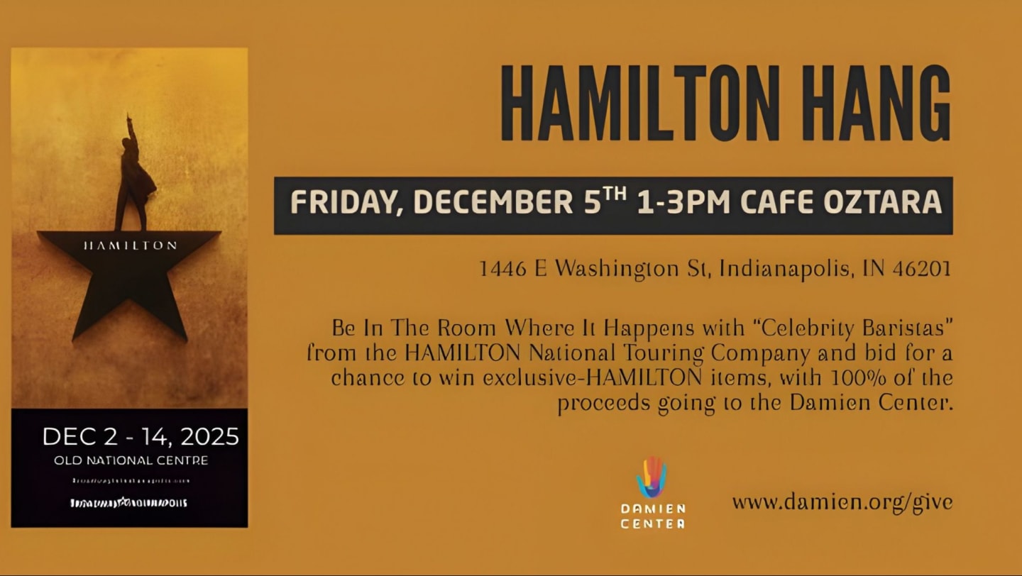 The Damien Center's Hamilton Hang - Silent Auction