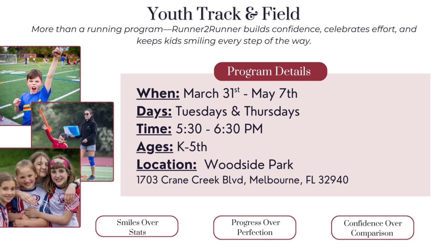 Viera, FL - Spring 2026 - Youth Track and Field