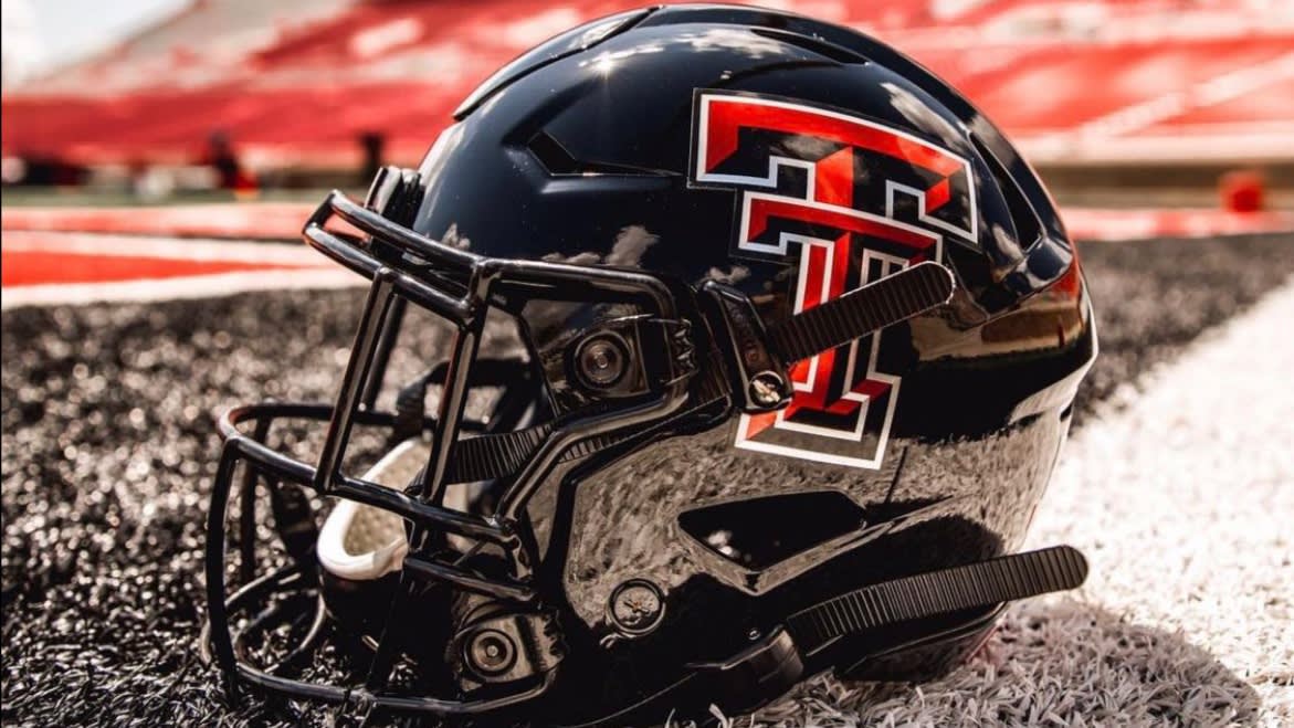 authentic texas tech football helmet Red Raiders Riddell Speed the S2BD Texas Tech Riddell