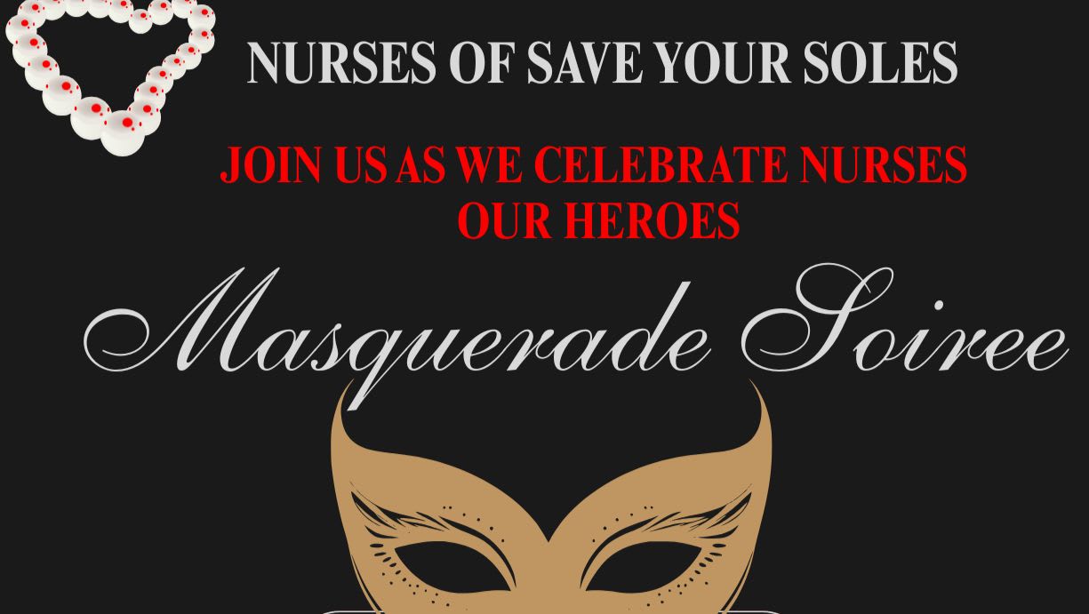 Nurses of Save Your Soles Masquerade Soiree