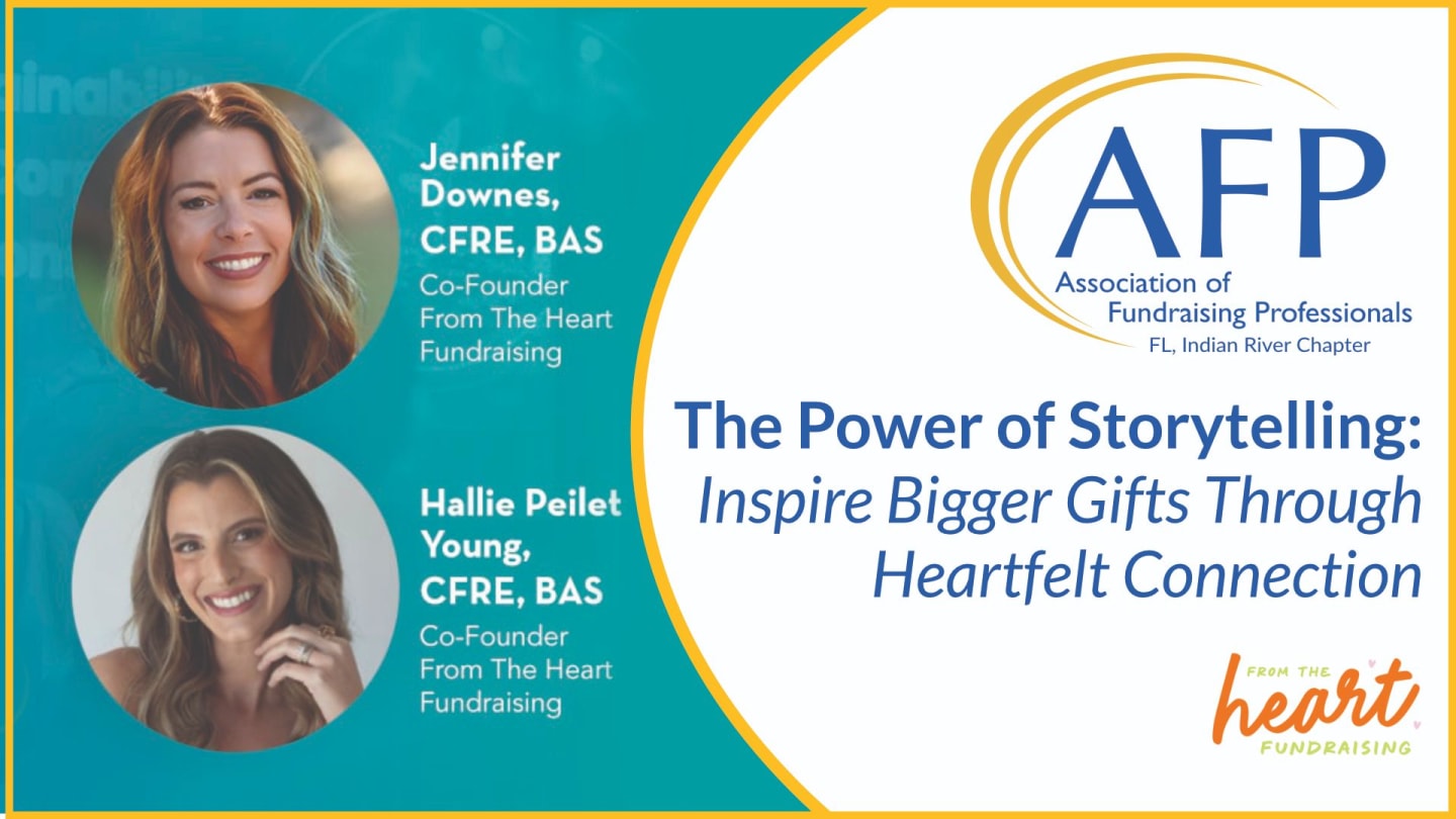 The Power of Storytelling: Inspire Bigger Gifts Through Heartfelt Connection