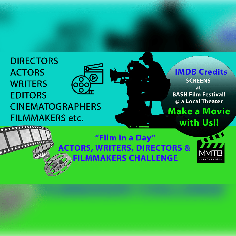 SF 'FILM IN A DAY!' Actors, Writers & Directors Short Film Challenge
