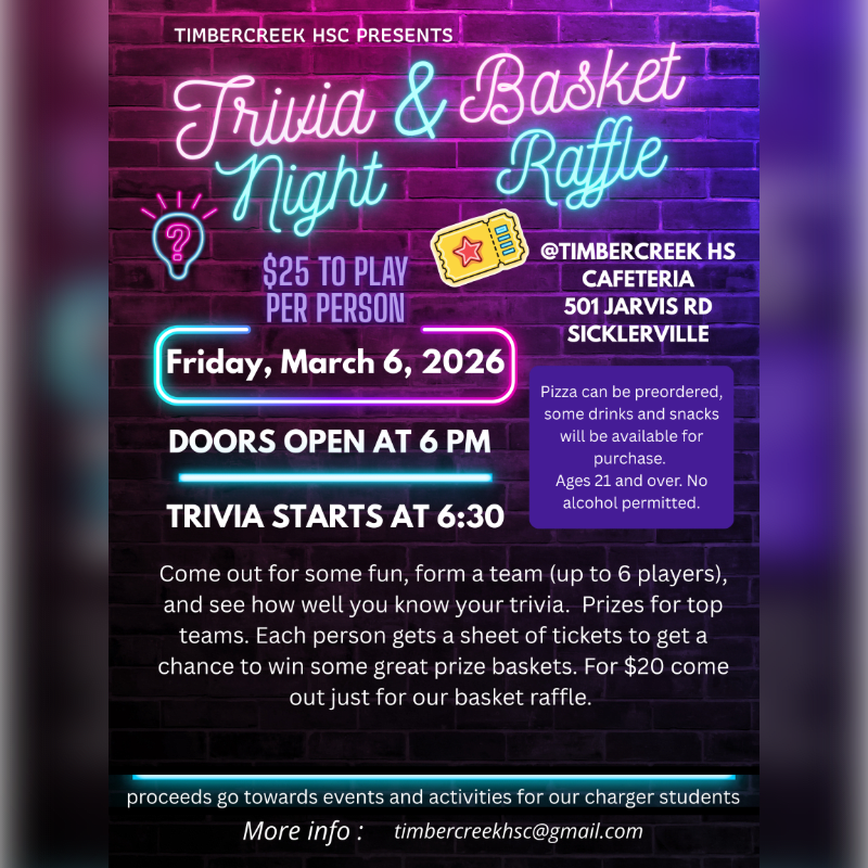 Trivia And Raffles Trivia Night & Basket Raffle