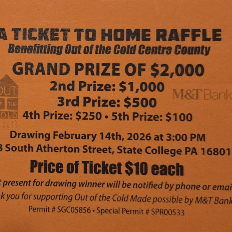 OOTC A Ticket to Home Raffle