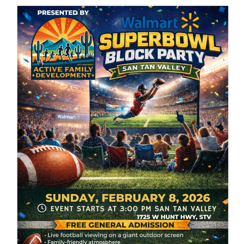 Walmart Super Bowl Block Party