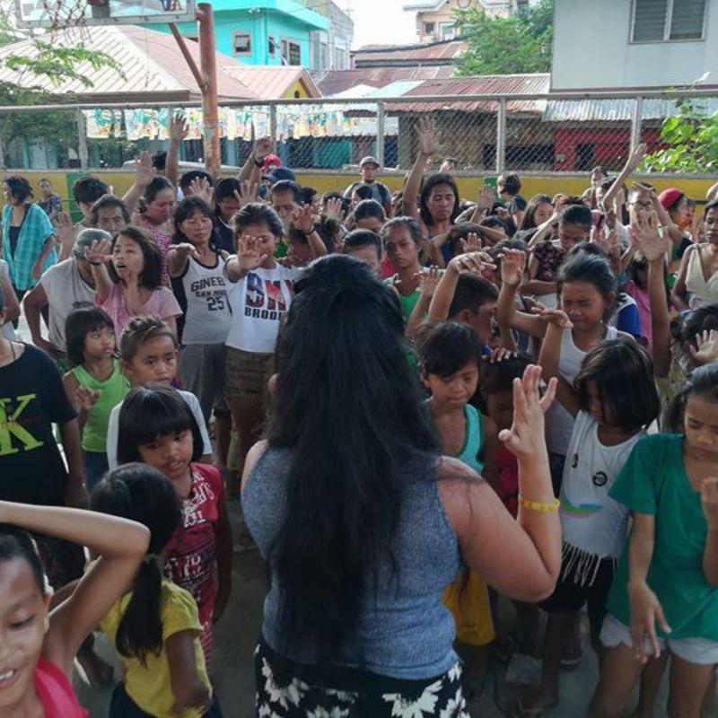 Support for the children in Cebu City
