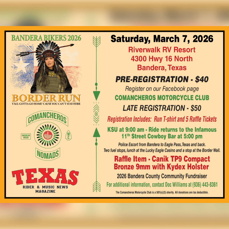 2026 Bandera Bikers Border Run