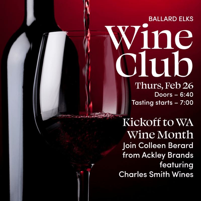 Wine Club Feb 26 SOLD OUT!