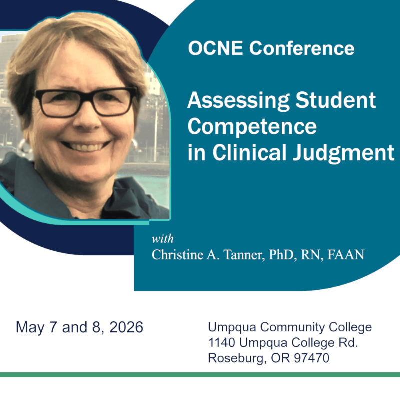 OCNE Conference - May 7 and 8, 2026
