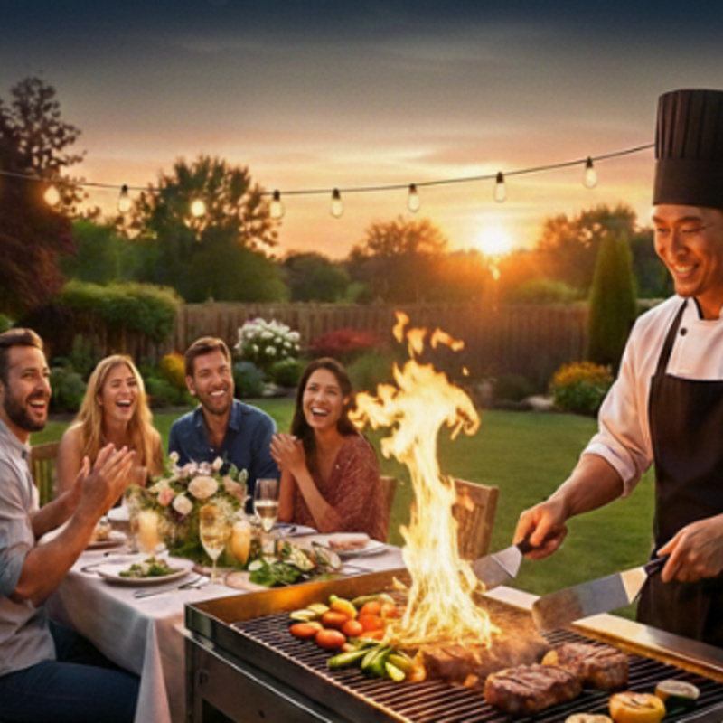 BBH Robotics Boosters Backyard Hibachi Fundraiser