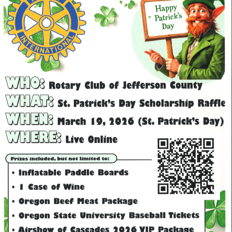 Rotary Raffle Defender JC Rotary Scholarship Raffle 2026