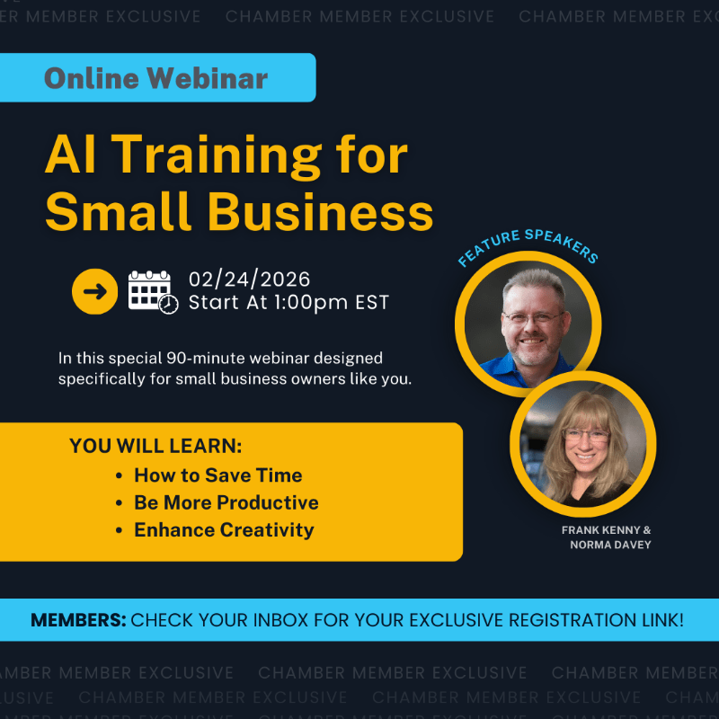Webinar: AI Training for Small Business