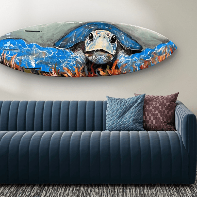 Painted Surfboard Giveaway #3 Cork & Pint